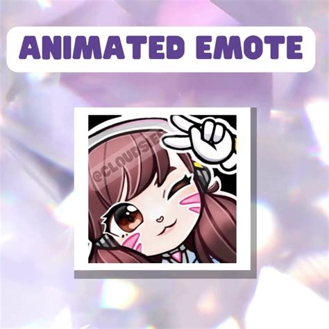 Create An Animated Emote By Cloudsiee Fiverr