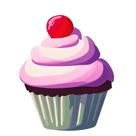 Birthday Cupcake Png 24627986 Png