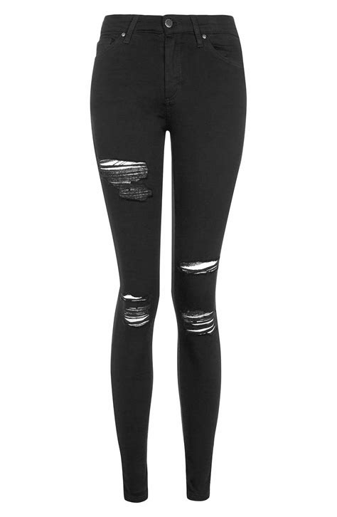 Topshop Moto Leigh Super Rip Jeans Nordstrom Black Ripped Jeans Super Ripped Jeans Ripped