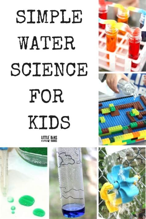 21 Easy Preschool Water Experiments Little Bins For Little Hands