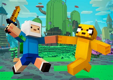 Hora De Aventuras Se Estrena En Minecraft Edición Para Consolas