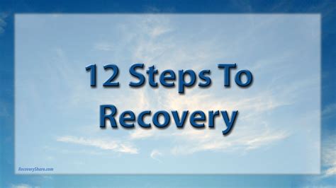 Celebrate Recovery 12 Steps Printable