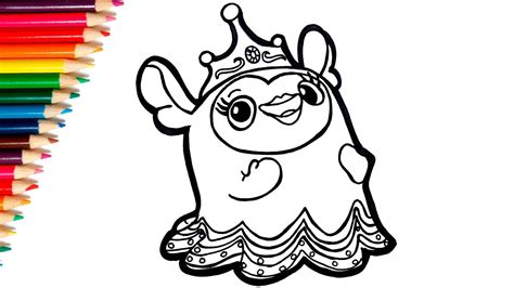 15 free abby hatcher coloring pages printable. How to draw and Coloring Princess Flug from Abby Hatcher ...