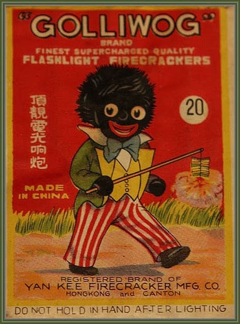 Views From North Cecil Golliwog Firecracker Package