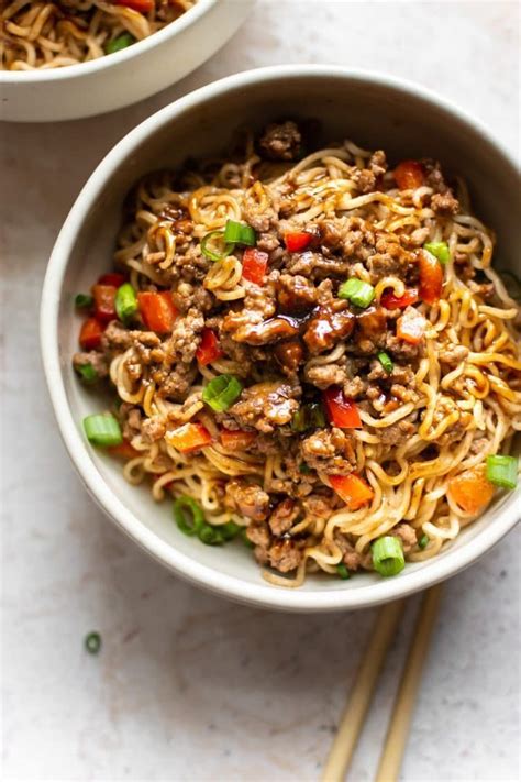 To serve, arrange the meat and vegetable mixture over the noodles on a large platter or in. Beef Ramen Noodles | Recipe | Beef recipes, Stir fry, Dinner