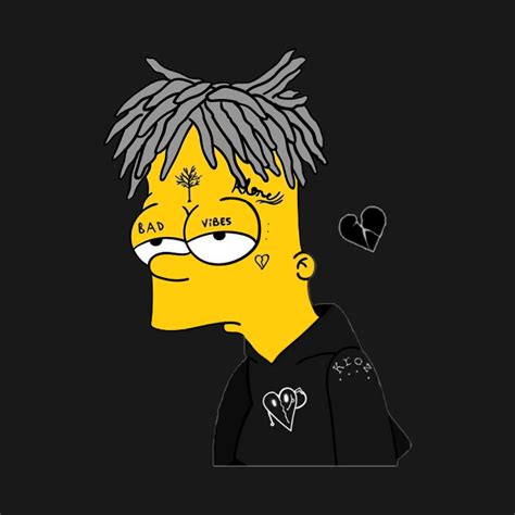 Sad Bart Bart Simpson Crewneck Sweatshirt Teepublic