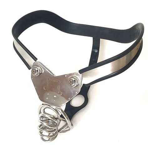 2018 new male chastity belt pants stainless steel chastity device man s fidelity belts underwear