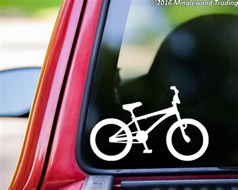 Bmx Bike Vinyl Decal Sticker Bicycle Racing Freestyle Etsy