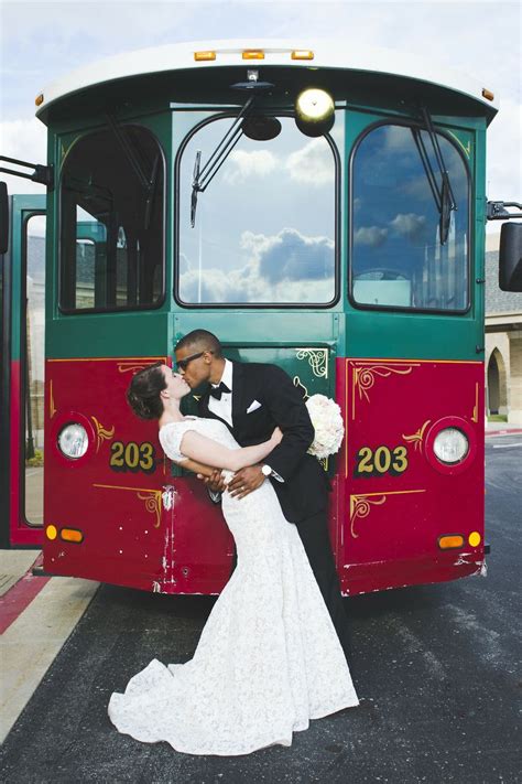 Love This Adorable Trolley That Abbey And Jamal Used As Wedding