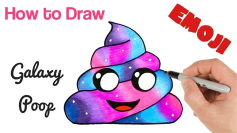 How To Draw A Unicorn Poop Emoji