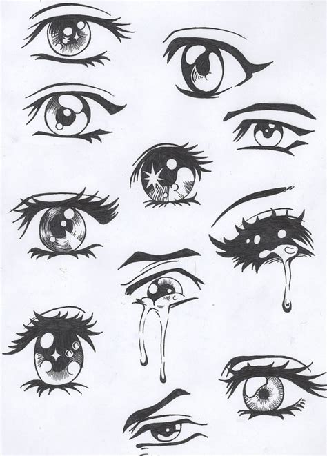 Pin By Lilith Louise On Drawing Drawings Easy Anime Eyes Sketches