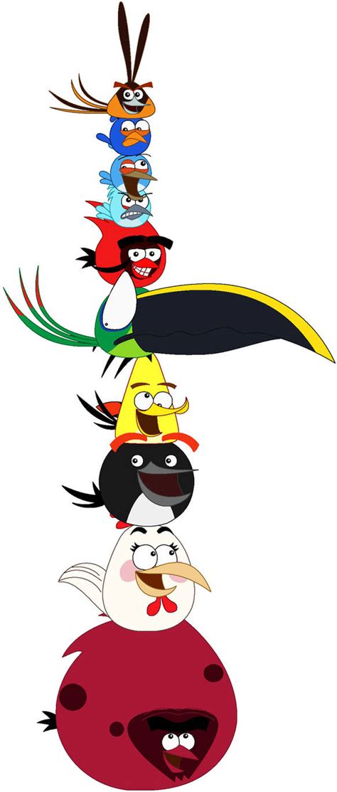 10 Angry Birds May Ham Birds Jared33 Style By Blushneki522 On Deviantart
