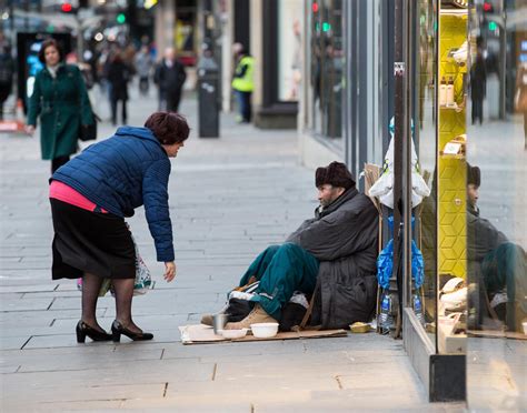 Harrowing Images Show The Extent Of Homelessness On The Busy Streets Of Glasgow City Centre