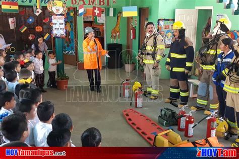 Hoy Tamaulipas Realizan Simulacro De Incendio En Kinder De Altamira