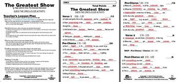Maybe you sing along to the radio in your car, or in the shower. The Greatest Show - Guess the Song Lyrics - The Greatest ...
