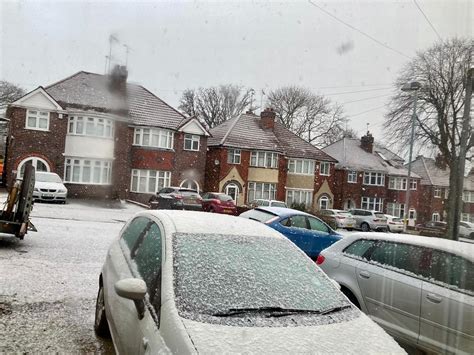 Snow Fall In Coventry And Warwickshire January 6 2021 Coventrylive
