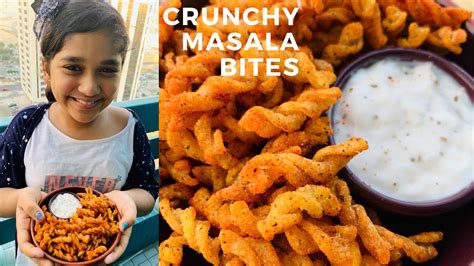 Crunchy Masala Bites Easy Snack Recipe Youtube