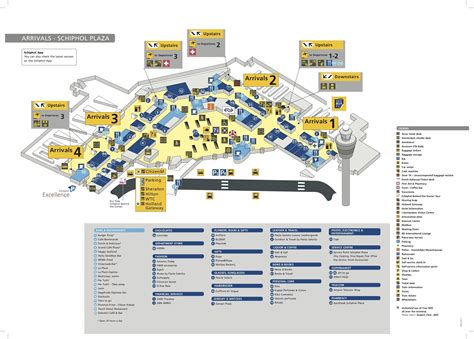 Amsterdam Airport Schiphol Map Guide Maps Online Amsterdam Airport Schiphol Airport Guide
