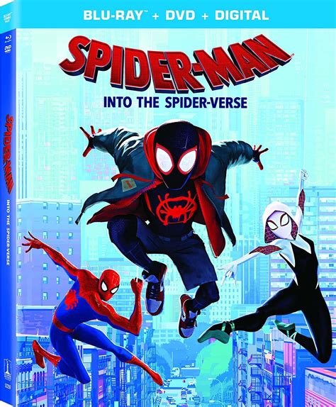 Spider Man Into The Spider Verse Home Video Marvel Movies Fandom
