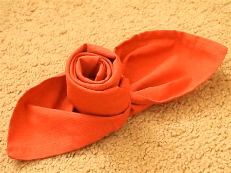 Find modern cloth napkins & more at west elm®. How to Make a Rose out of a Cloth Napkin: 8 Steps (with ...