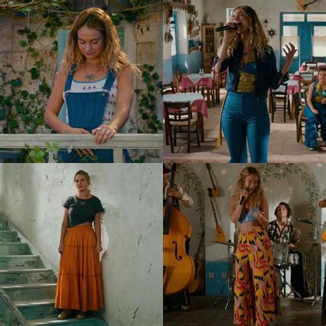 It's so easy to see why lily james was cast as a young donna in mamma mia: Pin on Outfits