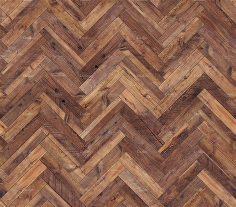 Herringbone Natural Parquet Seamless Floor Texture Abstract Photos