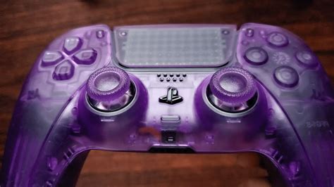 Ps5 Controller Shell Swap Extremerates Transparent Atomic Purple