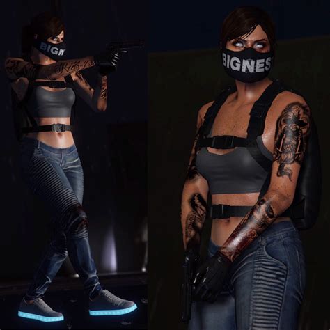 Gta 5 Female Outfits Tryhard