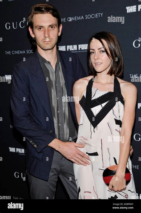 Actress Jena Malone And Boyfriend Attend A Cinema Society Screening Of