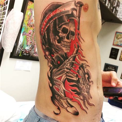 30 Creative Grim Reaper Tattoos
