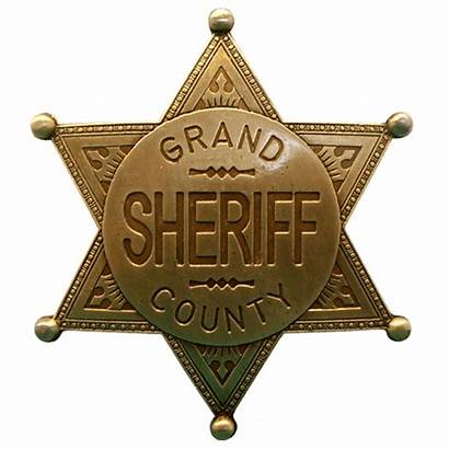 Sheriff Badge Background County Svg Brass Clip