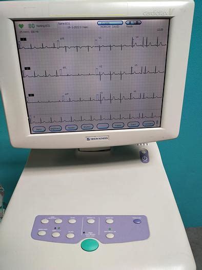 Nihon Kohden Ecg 1550k Cardiofax V Ekg Gerät