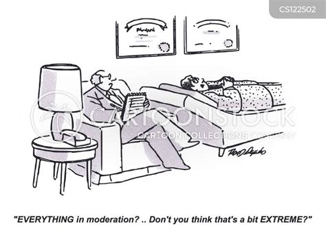 moderation cartoons and comics funny pictures from cartoonstock
