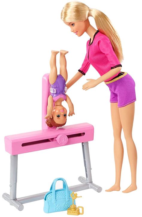 Barbie Gymnastics Coach Doll And Playset Square Imports