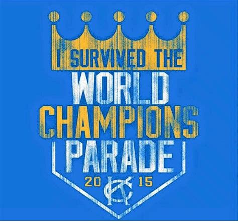 2015 Kc Royals Championship Parade Kansas City Royals Kc Royals