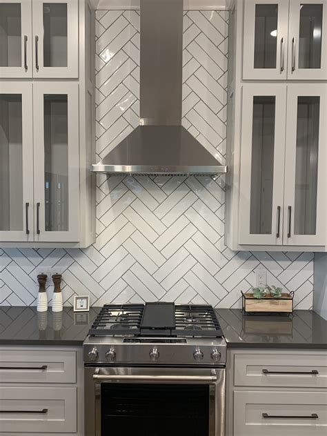 There Are Many Patterns You Can Do With An Subway Tile A Double Herringbone Is A Fun Way To