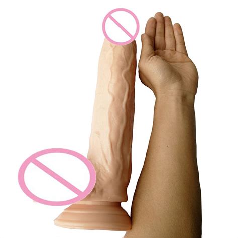Aliexpress Com Buy Realistic Soft Big Dildo Silicone Penis Dick With Strong Suction Cup Huge