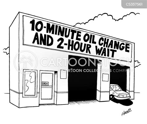 Oil Change Cartoons And Comics Funny Pictures From Cartoonstock