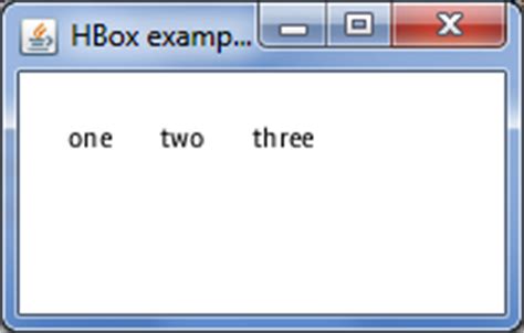 JavaFX Scripting JavaFX Layout Managers Part I HBox And VBox