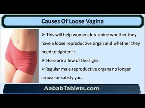 What Are Causes Of Loose Vagina Youtube