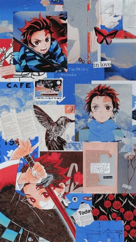 Tanjiro Collage Demon Slayer Nel 2023 Carta Da Parati Anime Sfondi