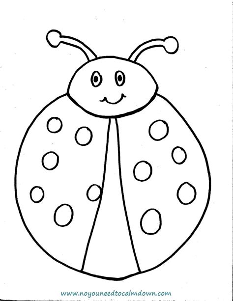 We also provide magical coloring pages (your child must choose the colors according to the numbers indicated in the different zones). Ladybug Coloring Page for Kids - Free Printable | No, YOU ...