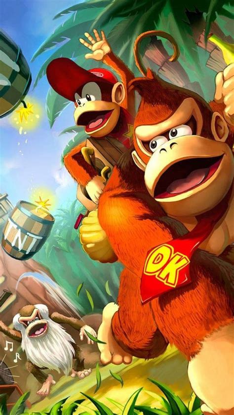 Donkey Kong Wallpapers Top Free Donkey Kong Backgrounds Wallpaperaccess