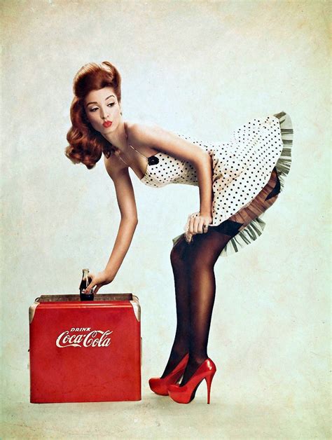 Coca Cola Pin Up Girl Art Reprint Metal Retro Sign Poster Sign Tin Ebay