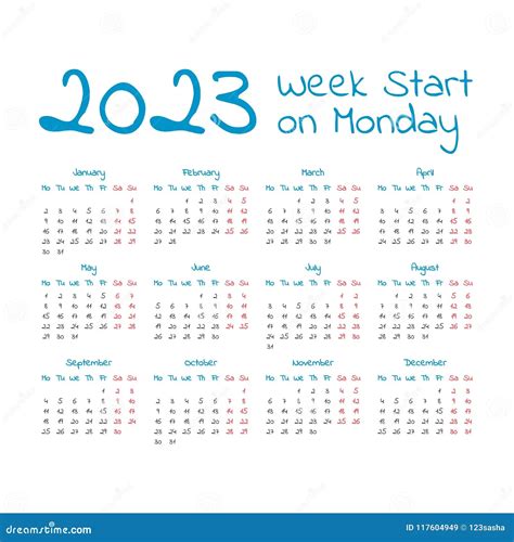 Calendario 2023 Vector Get Calendar 2023 Update