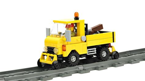 But getting from a bunch of loose legos to a cool finished model can be difficult without some guidance. LEGO Railroad Truck. MOC Building Instructions. - YouTube