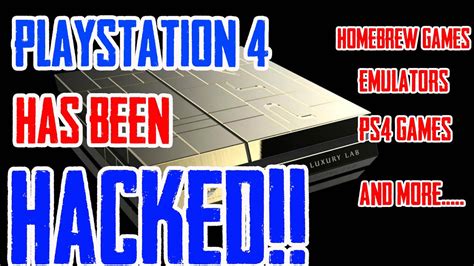 Playstation 4 Hackers Release Elf Loader Homebrew Ps4 Youtube