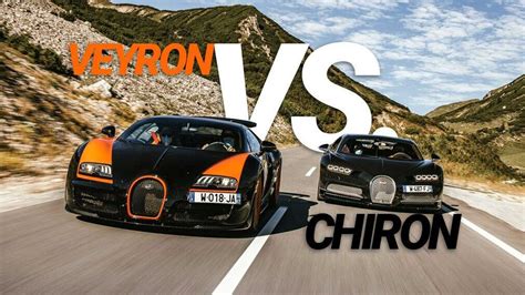 Bugatti Chiron Vs Bugatti Veyron And The Winner Is