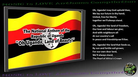 Uganda National Anthem Oh Uganda Land Of Beauty Instrumental With