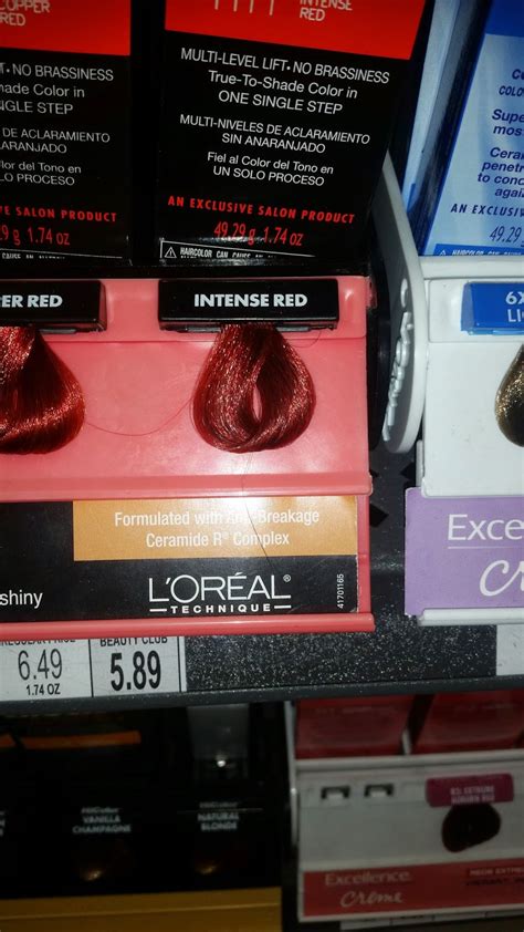 Hair Experiment L Oreal Excellence Hicolor Intense Red
